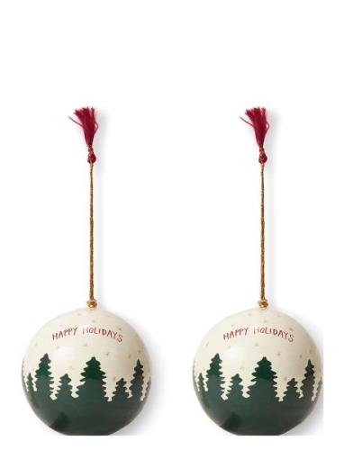 Papier Maché Balls Christmas Ornament  Home Decoration Christmas Decor...