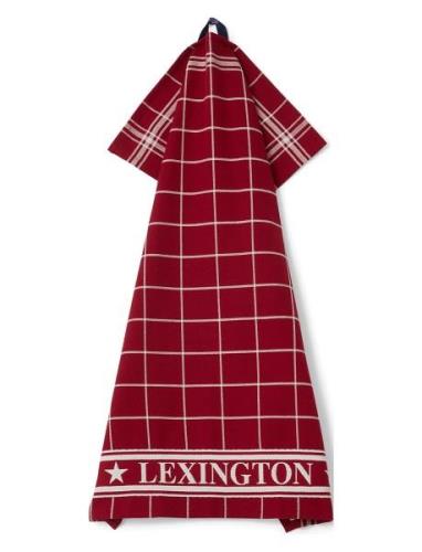 Lexington Checked Org Cotton Kitchen Towel Home Textiles Kitchen Texti...