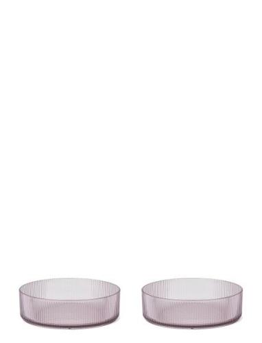 Joel Bowl 2-Pack 580Ml Home Meal Time Plates & Bowls Bowls Purple Liew...