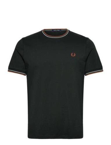 Twin Tipped T-Shirt Designers T-Kortærmet Skjorte Green Fred Perry