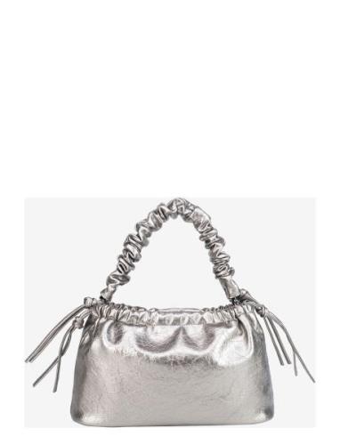 Arcadia Shiny Structure Bags Small Shoulder Bags-crossbody Bags Silver...