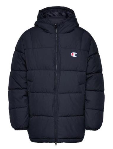 Hooded Jacket Foret Jakke Navy Champion