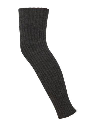 Legwarmer Rib Wool Blend Lingerie Socks Knee High Socks Black Lindex