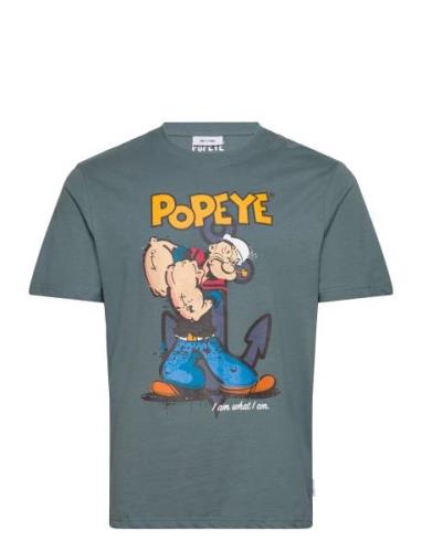 Onsjake Reg Popeye Ss 3672 Tee Tops T-Kortærmet Skjorte Blue ONLY & SO...