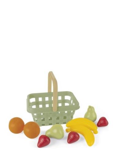 Green Garden Fruit Basket Toys Toy Kitchen & Accessories Toy Food & Ca...