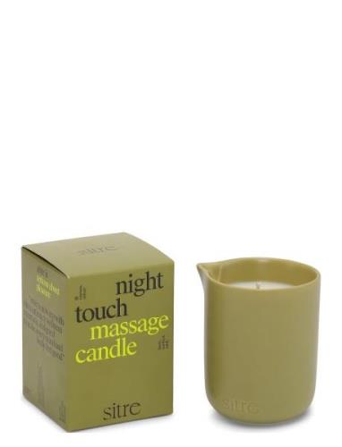 Night Touch - Massage Candle Duftlys Green Sitre