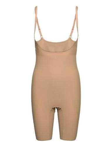 Shapewear Bodysuit Biker Open Shapewear Undertøj Beige Lindex