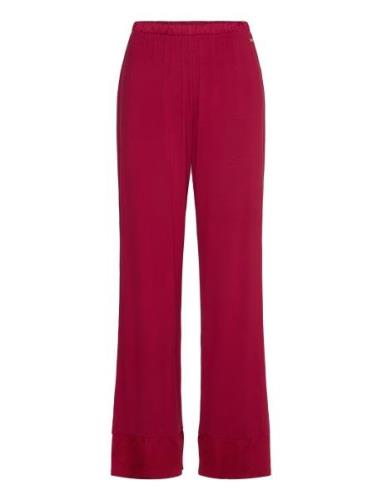 Trousers Pyjamasbukser Hyggebukser Red United Colors Of Benetton