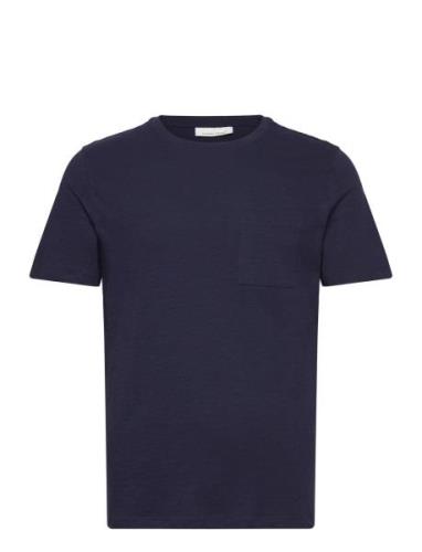 Cfthor Slub Yarn Tee Tops T-Kortærmet Skjorte Navy Casual Friday