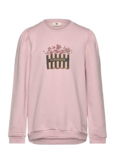 Blouse Ls Sweat Tops Sweatshirts & Hoodies Sweatshirts Pink En Fant