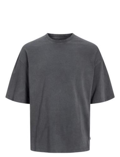 Jjecharge Faded Tee O-Neck Sn Jnr Tops T-Kortærmet Skjorte Grey Jack &...