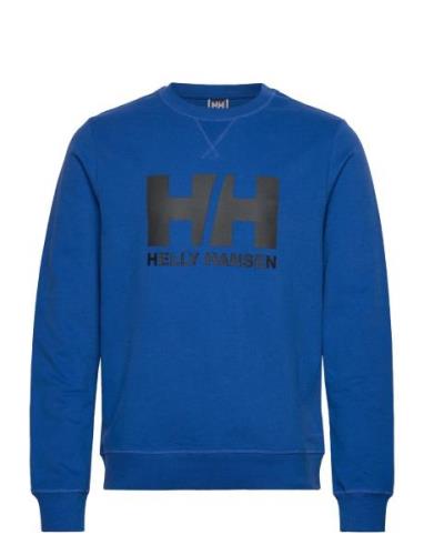 Hh Logo Crew Sweat Sport Sweatshirts & Hoodies Sweatshirts Blue Helly ...