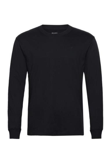 Hco. Guys Knits Tops T-Langærmet Skjorte Black Hollister