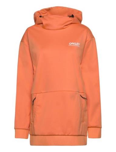 W Park Rc Softshell Hoodie Tops Sweatshirts & Hoodies Hoodies Orange O...