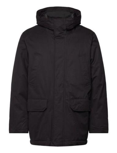 Heavy Jacket Parka Jakke Black United Colors Of Benetton