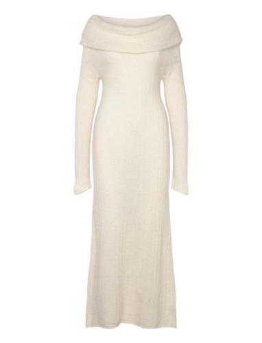 Dress Augusta Maxikjole Festkjole Cream Lindex