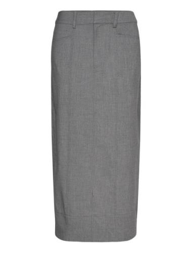 Lr-Jaima Skirts Knee-length & Midi Skirts Grey Levete Room