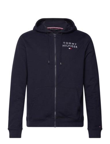 Fz Hoodie Hwk Tops Sweatshirts & Hoodies Hoodies Navy Tommy Hilfiger