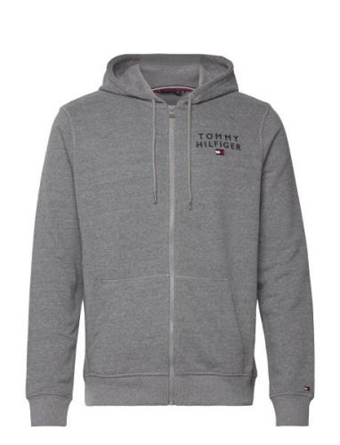 Fz Hoodie Hwk Tops Sweatshirts & Hoodies Hoodies Grey Tommy Hilfiger