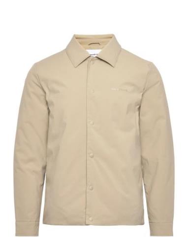 Lewis Pad Jacket Designers Jackets Light Jackets Beige Woodbird