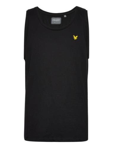 Dartmoor Vest Tops T-shirts Sleeveless Black Lyle & Scott Sport