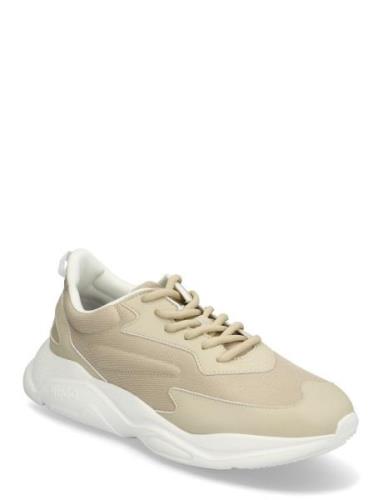 Leon_Runn_Cvpu_N Low-top Sneakers Beige HUGO