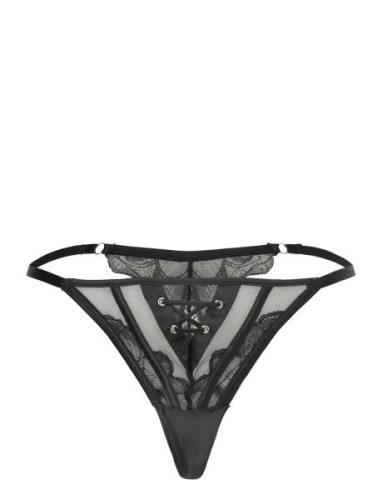 Cierra String Tr G-streng Undertøj Black Hunkemöller