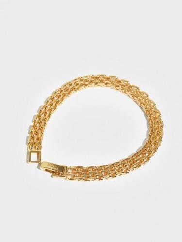 Muli Collection - Armbånd - Guld - Meshlink Bracelet - Smykker - Brace...