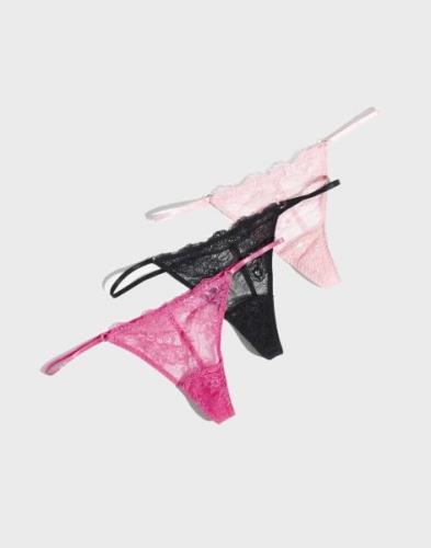 Nelly - Mønstret - Our Memories Thong 3-pack