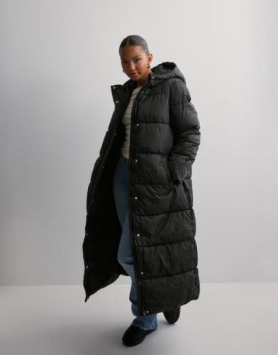 Pieces - Sort - Pcmaddie Long Puffer Jacket Noos Bc