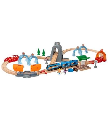 BRIO Togbane - Action Tunnel Travel Set - 37 Dele 33972