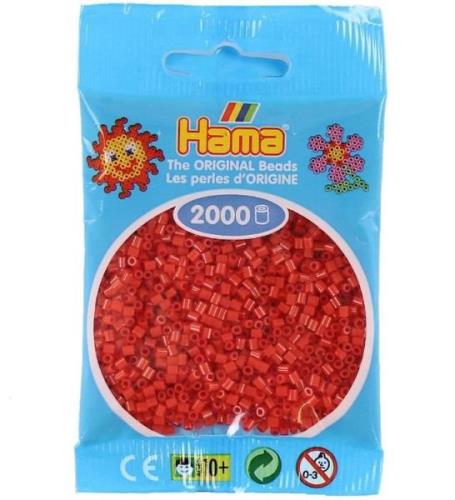 Hama Mini Perler - 2000 stk. - 05 RÃ¸d