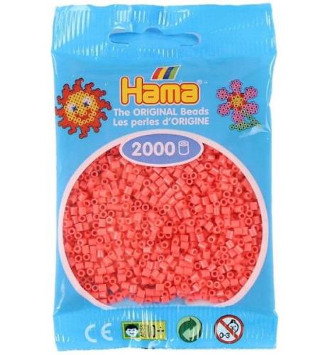 Hama Mini Perler - 2000 stk. - 44 Pastel RÃ¸d