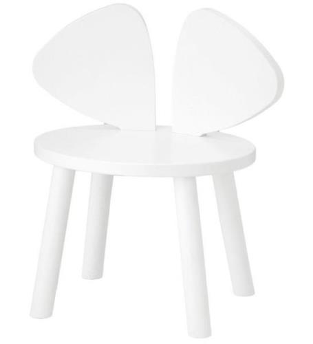 Nofred BÃ¸rnestol - Mouse Chair - Hvid