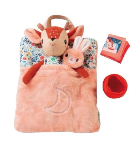 Lilliputiens Bamse - Stella - 25x22 cm - Bedtime Ritual - Orange