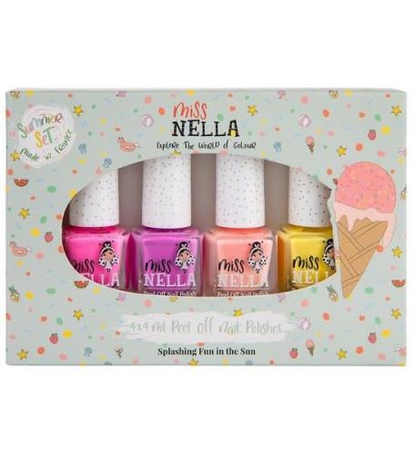 Miss Nella Neglelak - 4-pak - Summer Set