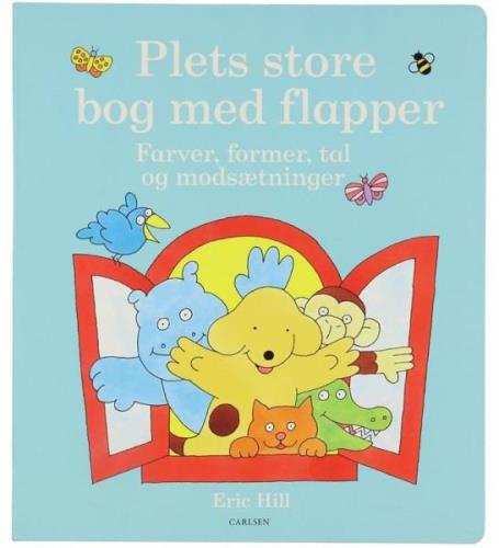 Forlaget Carlsen Bog - Plets bog med flapper, farver mv. - Dansk