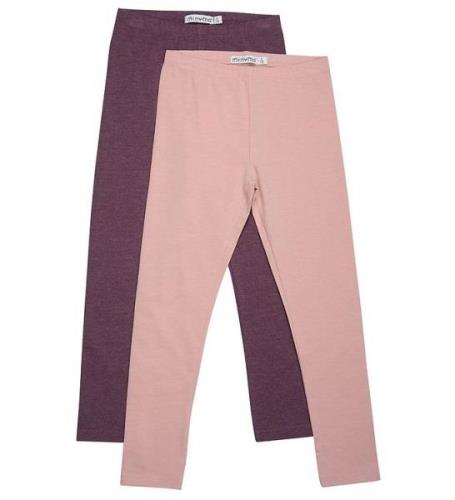 Minymo Leggings - 2-Pak - Misty Rose