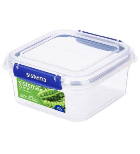 Sistema Madkasse - Square Klip it Plus - 1,15L - BlÃ¥