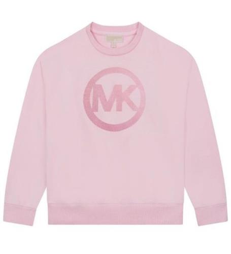 Michael Kors Sweatshirt - Washed Pink m. Pailletter
