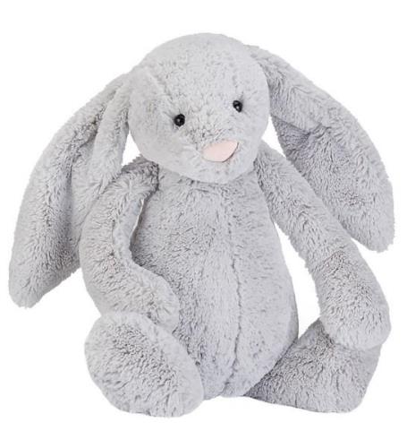 Jellycat Bamse - Really Big - 67x29 cm - Bashful Silver Bunny
