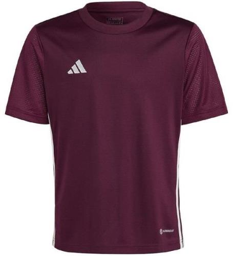 adidas Performance T-shirt - TABELA 23 - Bordeaux/Hvid