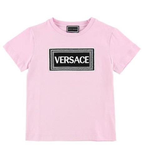 Young Versace T-shirt - LyserÃ¸d m. Logo
