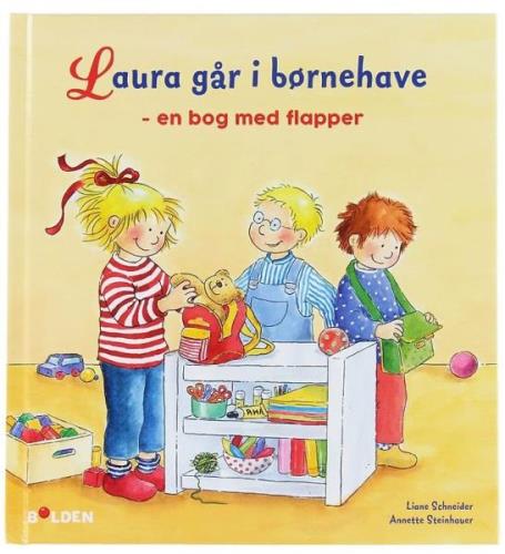 Forlaget Bolden Bog m. Flapper - Laura GÃ¥r i BÃ¸rnehave - Dansk