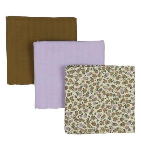 by KlipKlap Stofble - 3-pak - 70x60 - Flower Lilac/Lilac