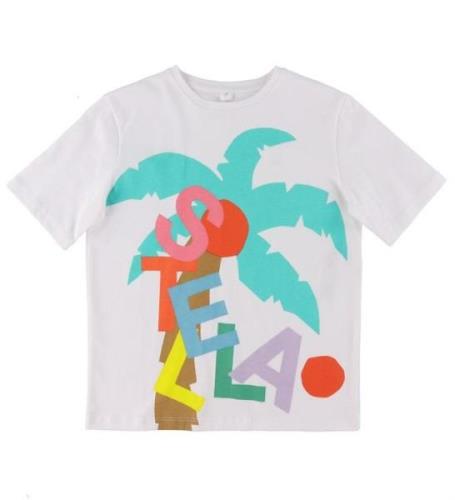 Stella McCartney Kids T-shirt - Hvid m. Palmer