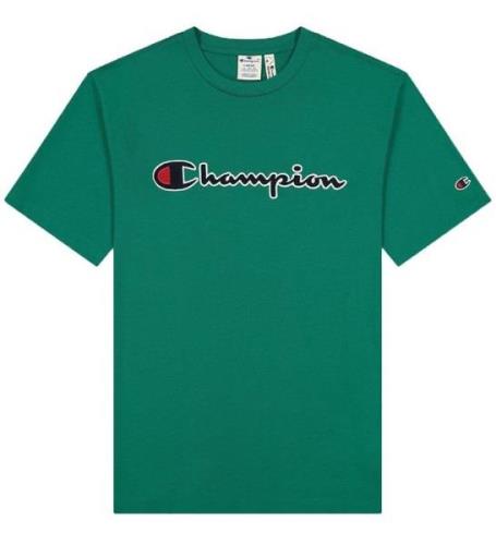 Champion Fashion T-shirt - GrÃ¸n m. Logo