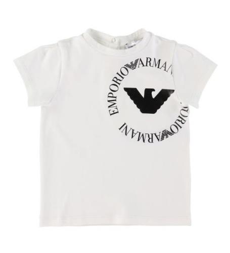 Emporio Armani T-shirt - Hvid m. Logo