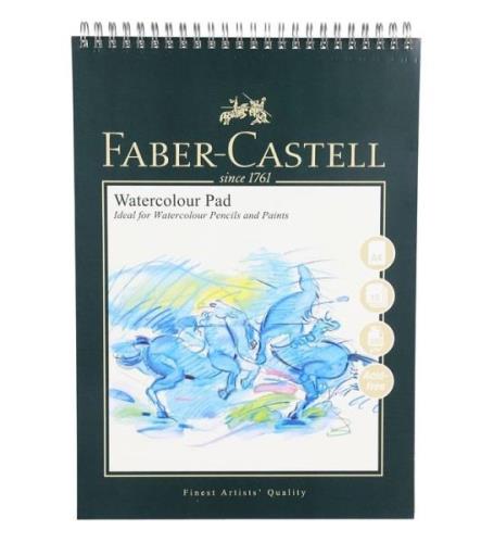 Faber-Castell Maleblok - Akvarel - 10 ark - A4