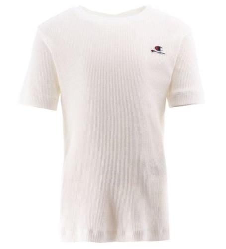 Champion Fashion T-shirt - Rib - Hvid